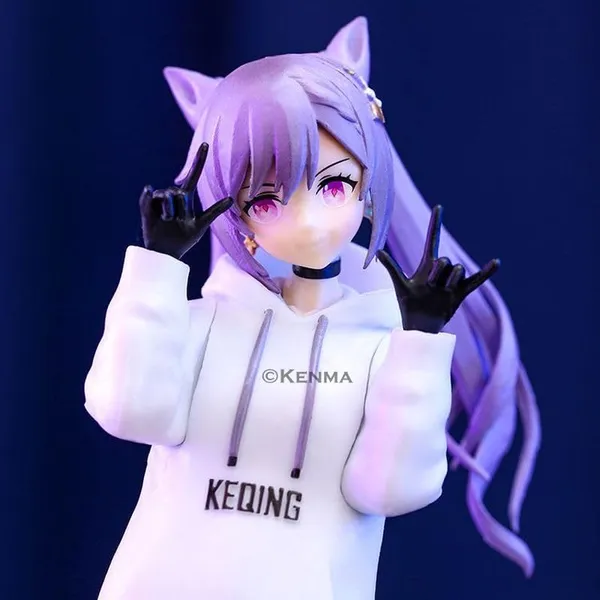 __Genshin_Impact_Keqing_Action_Figure_|_Pvc_Anime_Figure_Klee_Paimon_Action_Figure,_Collection_Model_Toy_(25_Cm)