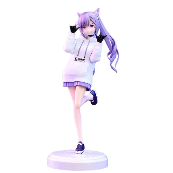 __Genshin_Impact_Keqing_Action_Figure_|_Pvc_Anime_Figure_Klee_Paimon_Action_Figure,_Collection_Model_Toy_(25_Cm)