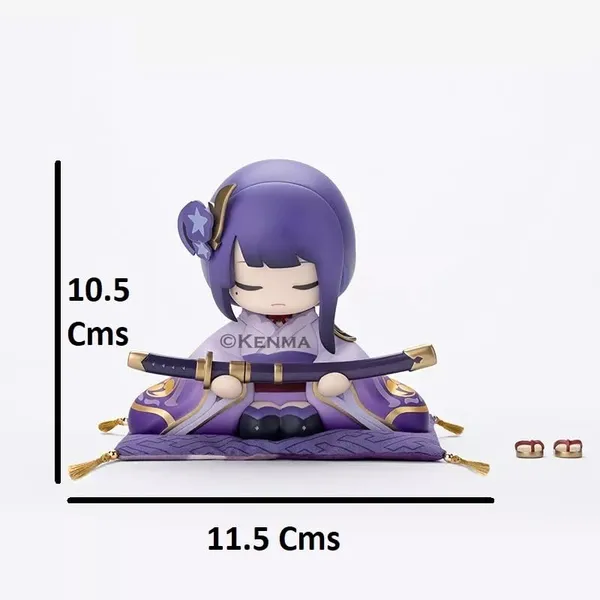 Genshin_Impact_Raiden_Shogun_Beelzebul_Cuteidol_Action_Figure_Pvc_Figurine_(13L_X_9W_X_11.5H_Cm)