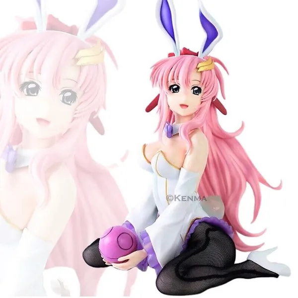 Gunam_Seed_B-Style_Figure_Lacus_Clyne_Bunny_Version_Action_Figure_Toy_Pvc_Anime_Figurine_(19L_X_13W_X_30H_Cm)