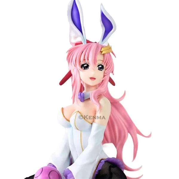 Gunam_Seed_B-Style_Figure_Lacus_Clyne_Bunny_Version_Action_Figure_Toy_Pvc_Anime_Figurine_(19L_X_13W_X_30H_Cm)