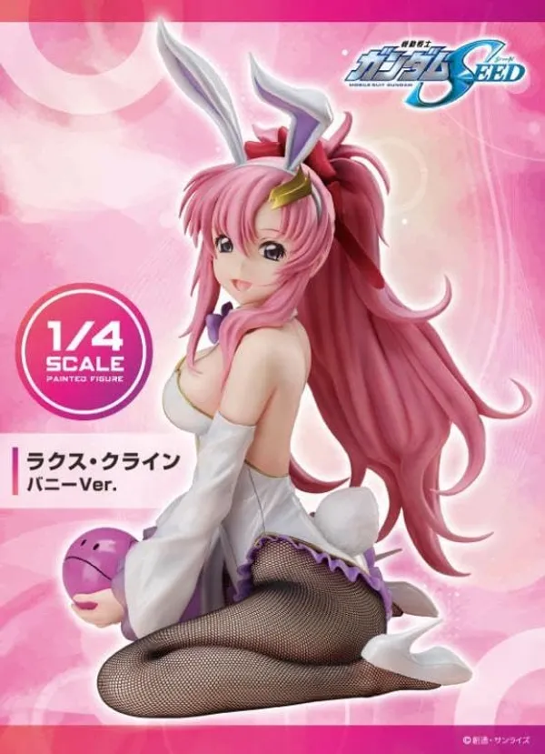 Gunam_Seed_B-Style_Figure_Lacus_Clyne_Bunny_Version_Action_Figure_Toy_Pvc_Anime_Figurine_(19L_X_13W_X_30H_Cm)