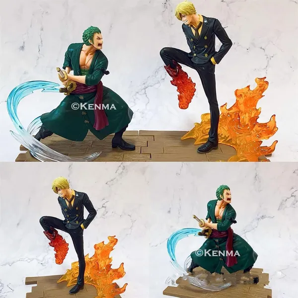 One_Piece_Sanji_Vs_Zoro_Action_Figure_Fighting_State_Combination_Scene_Pvc_Anime_Figurine_(18_Cm)