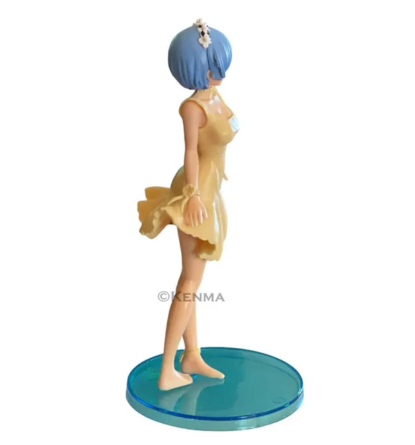 Rem_With_Yellow_Dress_Action_Figurine_Collectable_Pvc_Anime_Figurine_(20_Cm)