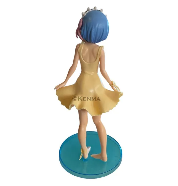 Rem_With_Yellow_Dress_Action_Figurine_Collectable_Pvc_Anime_Figurine_(20_Cm)