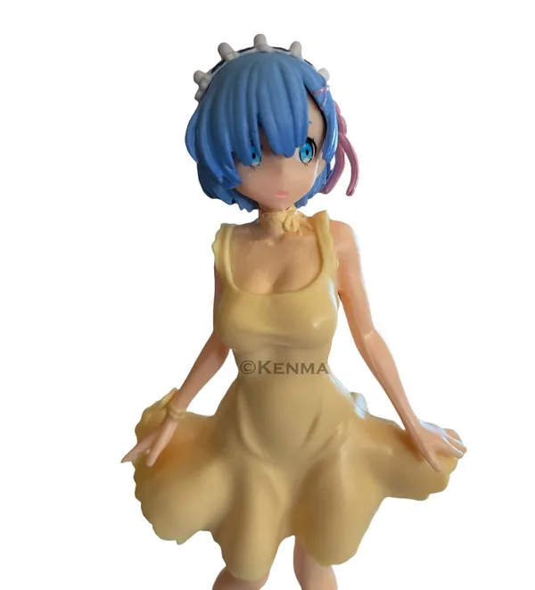 Rem_With_Yellow_Dress_Action_Figurine_Collectable_Pvc_Anime_Figurine_(20_Cm)