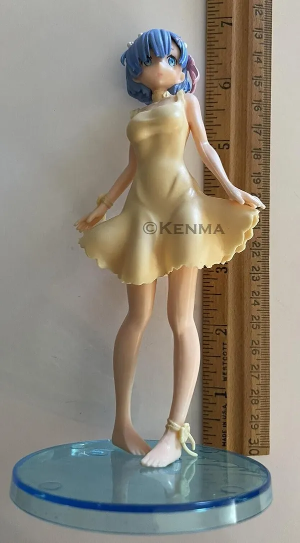 Rem_With_Yellow_Dress_Action_Figurine_Collectable_Pvc_Anime_Figurine_(20_Cm)