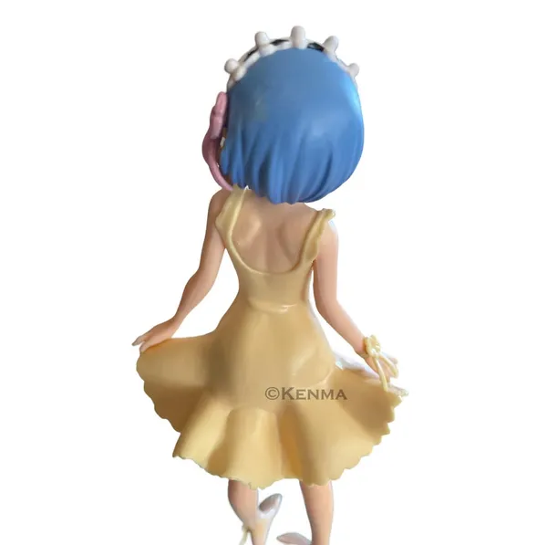 Rem_With_Yellow_Dress_Action_Figurine_Collectable_Pvc_Anime_Figurine_(20_Cm)