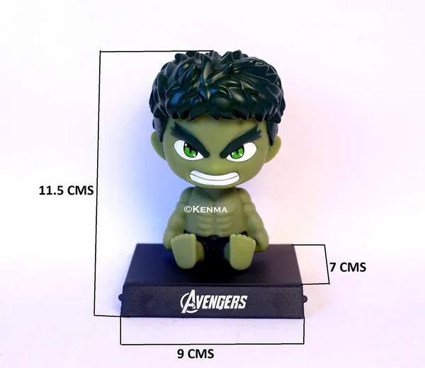 Green_Hulk_Bobblehead_Action_Figure_Bobble_Head_Car_Accessory_Pvc_Figurine_Toy_(12L_X_12W_X_15H_Cm)