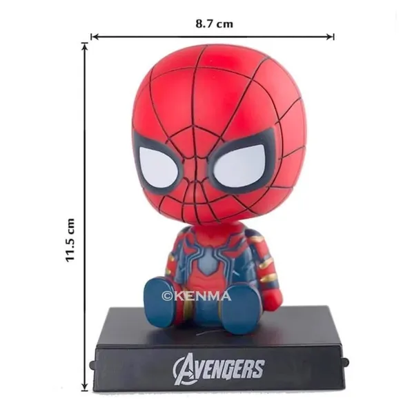 Spiderman_Bobblehead_Action_Figure_Bobble_Head_Car_Accessory_Pvc_Figurine_Toy