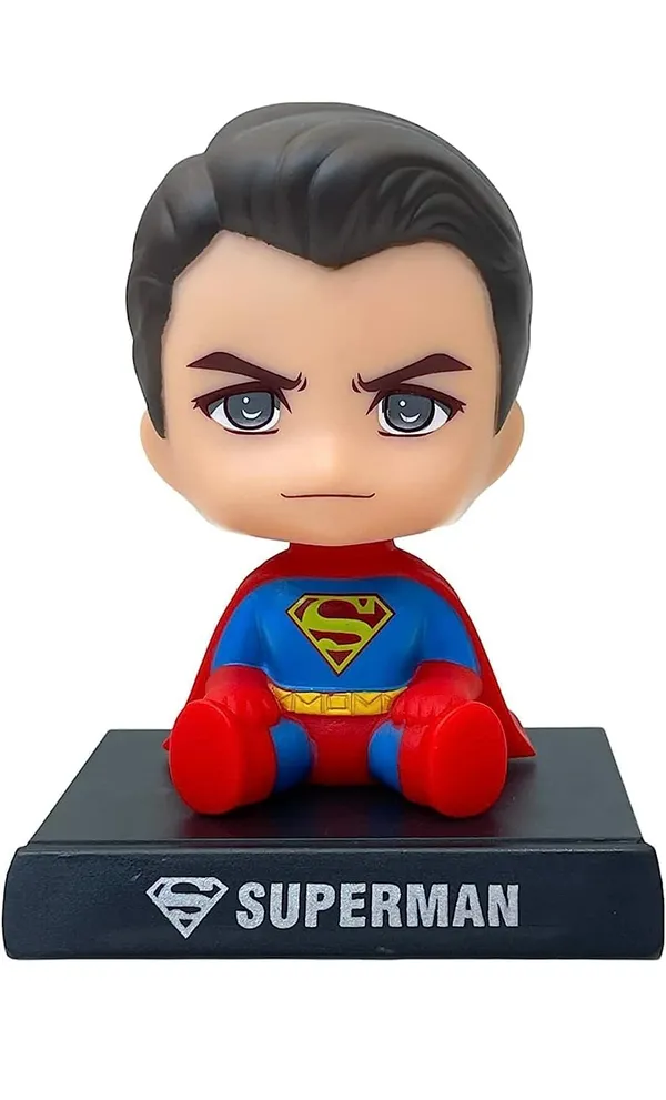 Superman_Bobblehead_Action_Figure_Bobble_Head_Car_Accessory_Pvc_Figurine_Toy_(12L_X_12W_X_15H_Cm)