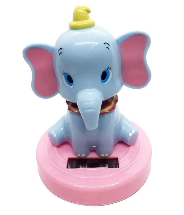 Dumbo_Elephant_Solar_Bobblehead_Action_Figure_Bobble_Head_Car_Accessory_Pvc_Figurine_Toy
