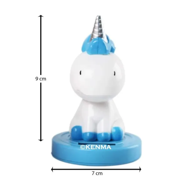 Unicorn_Blue_Solar_Bobblehead_Action_Figure_Bobble_Head_Pvc_Figurine_Toy