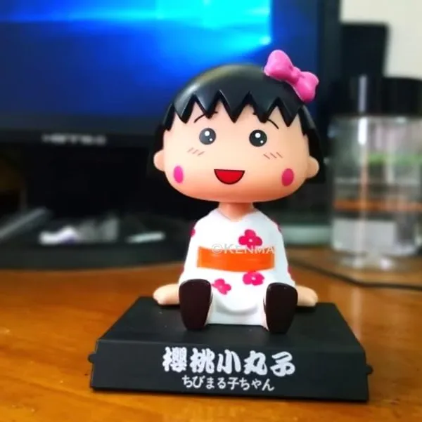 Chi_Bi_Maruko_Bobblehead_Action_Figure_Bobble_Head_Pvc_Figurine_Toy