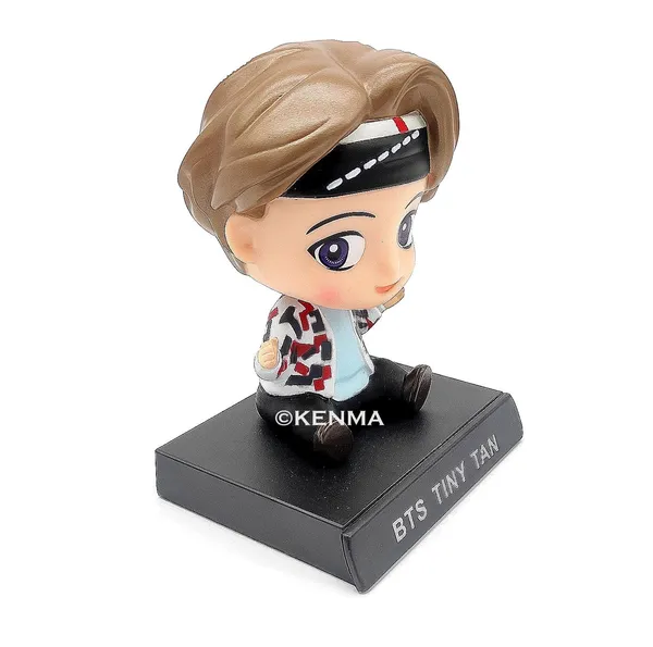 Bts_Kpop_Singers_V_Bobblehead_Action_Figure_Bobble_Head_Car_Accessory_Pvc_Figurine_Toy_(12L_X_12W_X_15H_Cm)