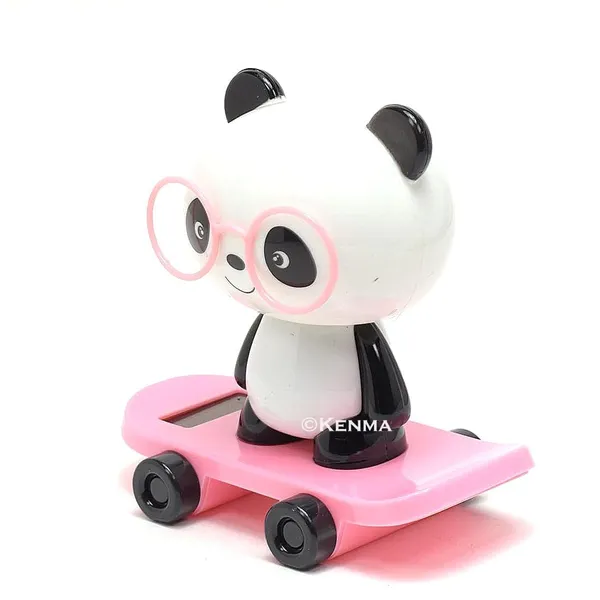 Solar_Panda_Teddy_With_Glasses_Pink_Bobblehead_Action_Figure_Bobble_Head_Pvc_Figurine_Toy_(12L_X_12W_X_15H_Cm)