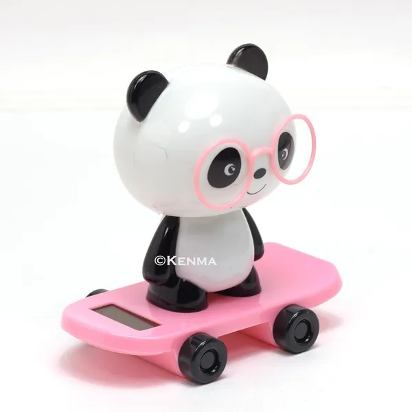 Solar_Panda_Teddy_With_Glasses_Pink_Bobblehead_Action_Figure_Bobble_Head_Pvc_Figurine_Toy_(12L_X_12W_X_15H_Cm)