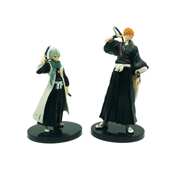 Bleach_Ichigo_Kurosaki_&_Renji_Abarai_Set_Of_2_Standie_Action_Figure_Pvc_Figurine_(20_Cm)