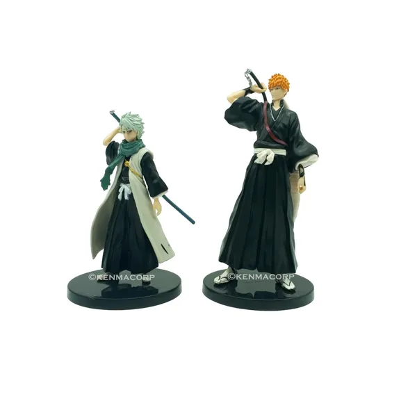 Bleach_Ichigo_Kurosaki_&_Renji_Abarai_Set_Of_2_Standie_Action_Figure_Pvc_Figurine_(20_Cm)