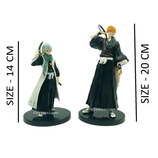 Bleach_Ichigo_Kurosaki_&_Renji_Abarai_Set_Of_2_Standie_Action_Figure_Pvc_Figurine_(20_Cm)
