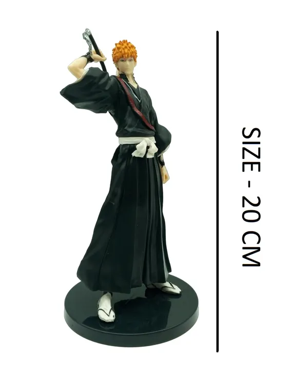 Bleach_Ichigo_Kurosaki_&Toshiro_Hitsugaya_Set_Of_2_Standie_Action_Figure_Pvc_Figurine_(20_Cm)