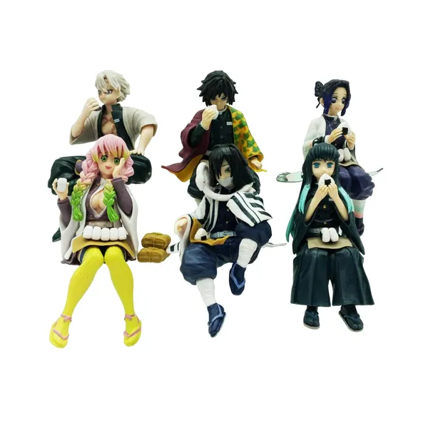 Demon_Slayer_Set_Of_6_Perching_Sitting_Eating_Action_Figure_Kimatsu_No_Yaiba_Pm_Anime_Figure_Weeb_Manga_Collectable_Anime_Figurine_(16L_X_8.3W_X_16.5H_Cm)