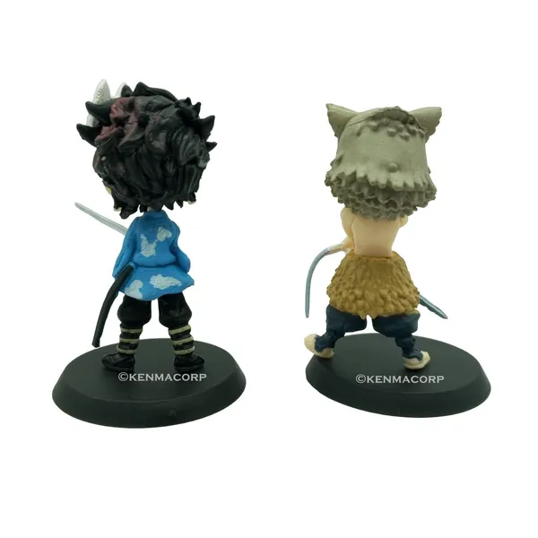 Demon_Slayer_Tanjiro_Model2_&_Inosuke_Set_Of_2_Chibi_Action_Figure