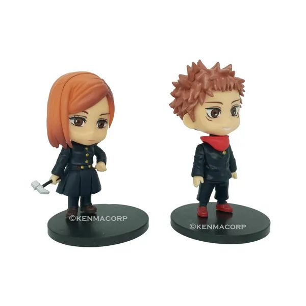Jujutsu_Kaisen_Set_Of_2_Yuji_Itadori_&_Nobara_Kugisaki_Set_B_Pvc_Action_Figurine_Anime_Toys_Collectiable_(10_Cm)