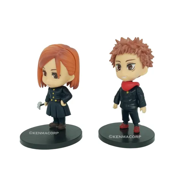 Jujutsu_Kaisen_Set_Of_2_Yuji_Itadori_&_Nobara_Kugisaki_Set_B_Pvc_Action_Figurine_Anime_Toys_Collectiable_(10_Cm)