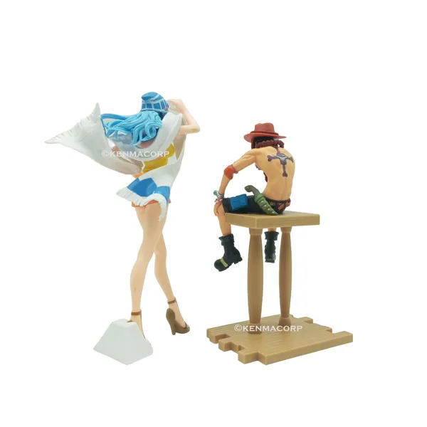 One_Piece_Portgas_D._Ace_&_Grandline_Vivi_Action_Figure_Pvc_Pirate_Set_Of_2_Collectible_Statue_Model_Toy_(23_Cm)