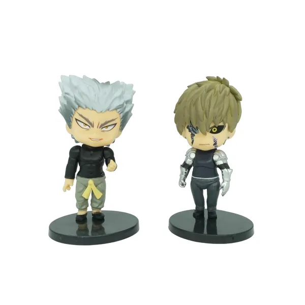One_Punch_Man_Genos_&_Garou_Set_Of_2_Standie_Action_Figure_(10_Cm)
