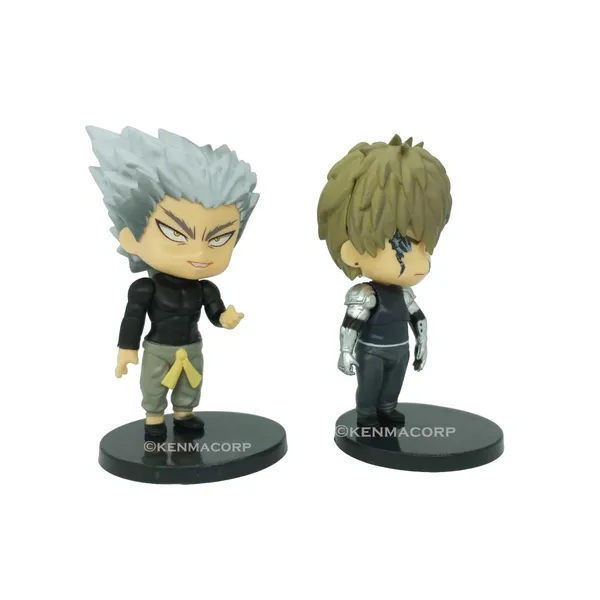 One_Punch_Man_Genos_&_Garou_Set_Of_2_Standie_Action_Figure_(10_Cm)