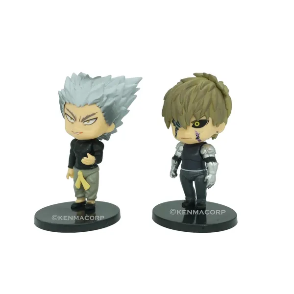 One_Punch_Man_Genos_&_Garou_Set_Of_2_Standie_Action_Figure_(10_Cm)