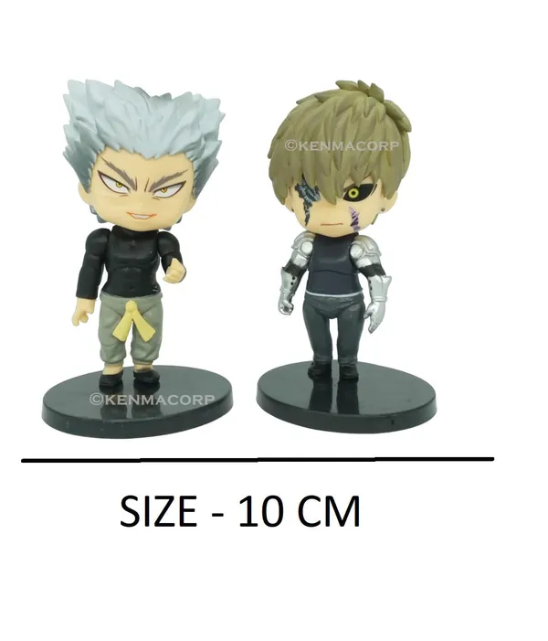 One_Punch_Man_Genos_&_Garou_Set_Of_2_Standie_Action_Figure_(10_Cm)