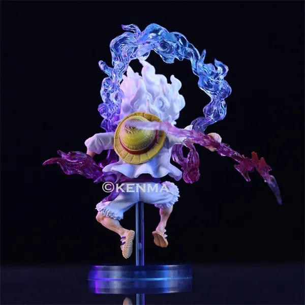 One_Piece_Luffy_Gear_5_Anime_Figure_Sun_God_Nika_|_Pvc_Action_Figurine_Statue_Collectible_Model_Doll_Toys_(10_Cm)