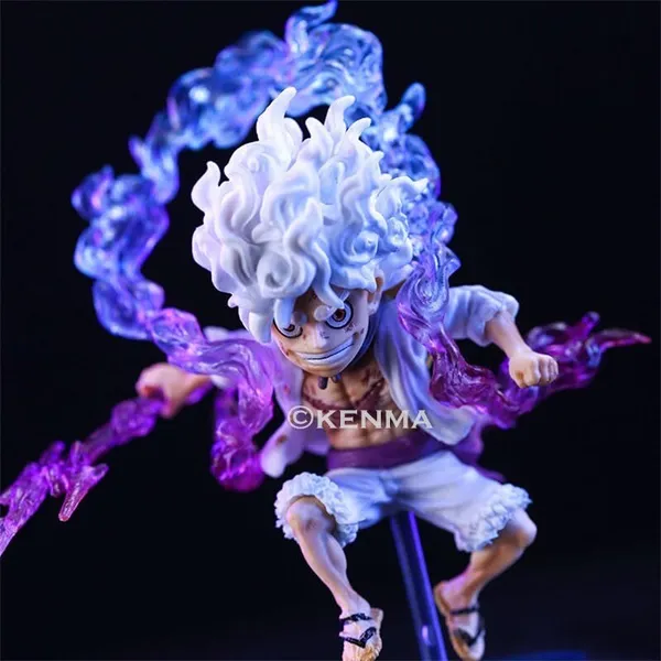 One_Piece_Luffy_Gear_5_Anime_Figure_Sun_God_Nika_|_Pvc_Action_Figurine_Statue_Collectible_Model_Doll_Toys_(10_Cm)