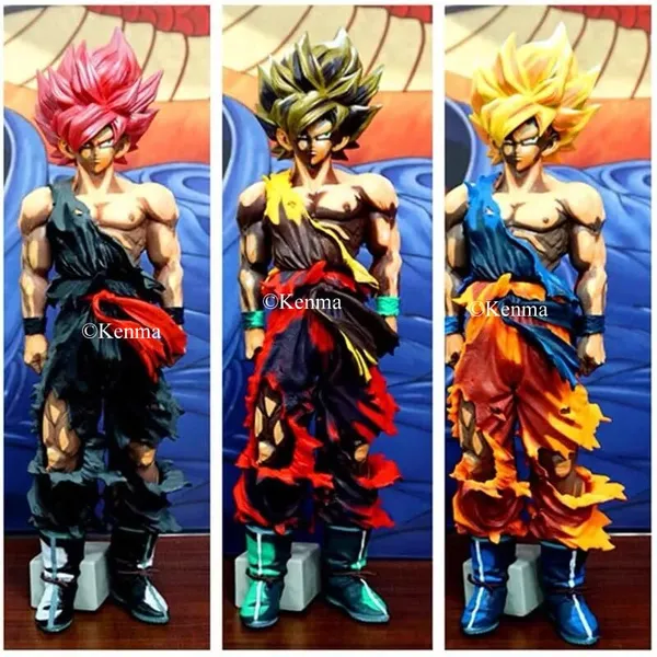Dbz_Anime_Doll_Smsp_Super_Saiyan_Goku_Comic_Color_Black_And_White_Primary_Color_Model_Collection_Toy_Pvc_(35_Cm)