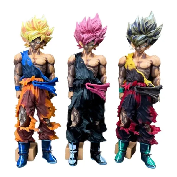 Dbz_Anime_Doll_Smsp_Super_Saiyan_Goku_Comic_Color_Black_And_White_Primary_Color_Model_Collection_Toy_Pvc_(35_Cm)
