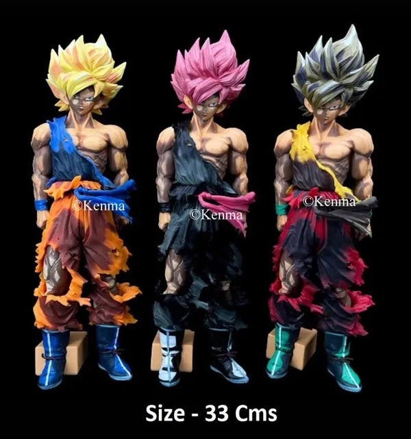 Dbz_Anime_Doll_Smsp_Super_Saiyan_Goku_Comic_Color_Black_And_White_Primary_Color_Model_Collection_Toy_Pvc_(35_Cm)