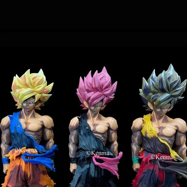 Dbz_Anime_Doll_Smsp_Super_Saiyan_Goku_Comic_Color_Black_And_White_Primary_Color_Model_Collection_Toy_Pvc_(35_Cm)