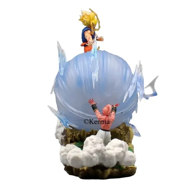 Dbz_Goku_Vs_Buu_Action_Figure_Pvc_Son_Goku_Anime_Figurines_Battle_Collectible_Statue_Model_Pvc_(21_Cm)