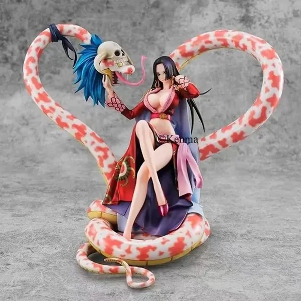 One_Piece_Boa_Hancock_With_Salome_Action_Figure_|_Pvc_Anime_Figurine_Weeb_Manga_Collectible_Model_Toy_Pvc_One_Piece_Anime_Merchandisev_Anime_Character_Figurines_Anime_Fan_Gifts_(22_Cm)