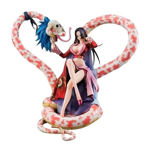 One_Piece_Boa_Hancock_With_Salome_Action_Figure_|_Pvc_Anime_Figurine_Weeb_Manga_Collectible_Model_Toy_Pvc_One_Piece_Anime_Merchandisev_Anime_Character_Figurines_Anime_Fan_Gifts_(22_Cm)