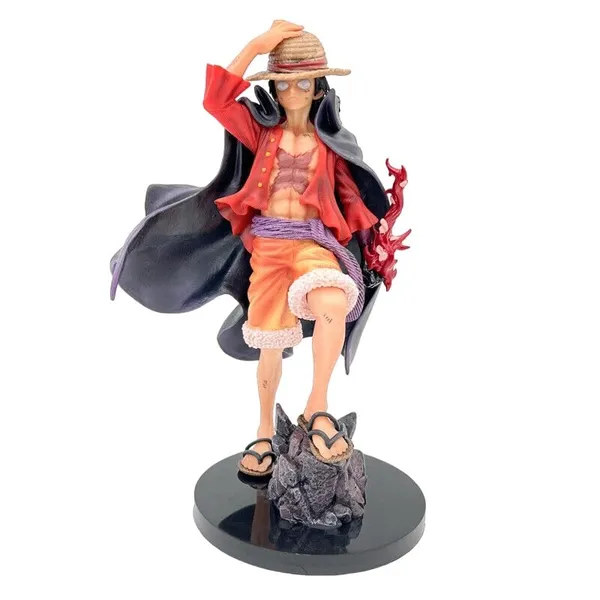 One_Piece_Monkey_D_Luffy_With_Straw_Hat_Action_Figure_Anime_Figurine_Four_Emperors_Shanks_Figurine_Collectible_Model_Toy_Pvc_(25_Cm)