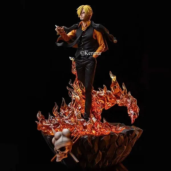 One_Piece_Three_Fighting_Blood_Sanji_Action_Figure_Luffy_Sauron_Illuminated_Scene_Statue_Anime_Figure_Model_Ornaments_Christmas_Gifts_Toys_Pvc