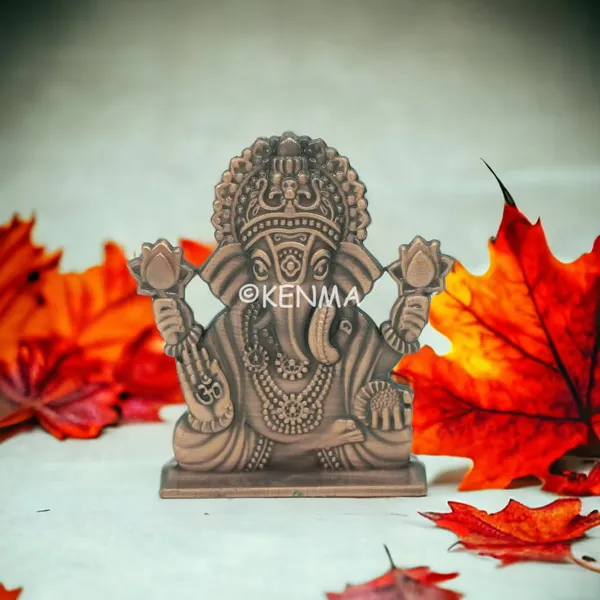 Lord_Ganesh_Ganpati_Bappa_Murti_Idol_Figure_For_Desk_Table_&_Car_Dashboard_Copper_Metal_Figure_Accessory_Figurine_Model_7_(6.5_Cm)