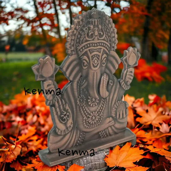 Lord_Ganesh_Ganpati_Bappa_Murti_Idol_Figure_For_Desk_Table_&_Car_Dashboard_Copper_Metal_Figure_Accessory_Figurine_Model_7_(6.5_Cm)