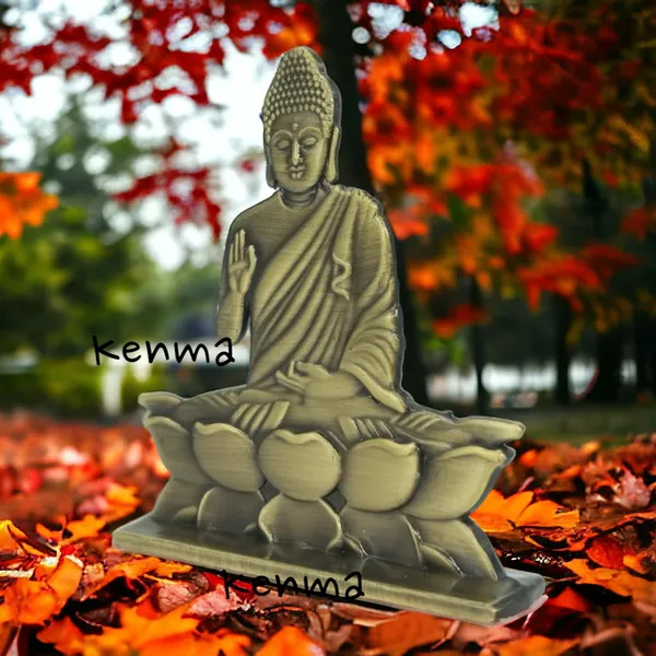 Lord_Gautam_Buddha_Brass_Colour_Idol_Figure_For_Desk_Table_&_Car_Dashboard_Metal_Figure_(6.5_Cm)