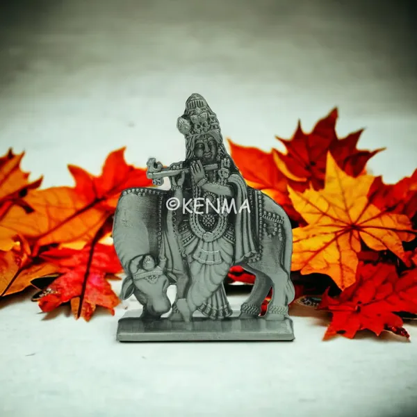 Lord_Krishna_Murti_Idol_Figure_For_Desk_Table_&_Metal_Colour_Car_Dashboard_Metal_Figure_Accessory_Figurine_Model_3_(6.5_Cm)