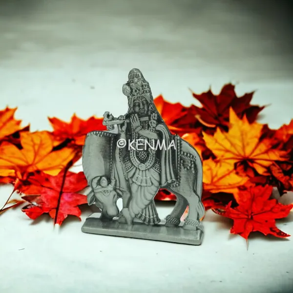 Lord_Krishna_Murti_Idol_Figure_For_Desk_Table_&_Metal_Colour_Car_Dashboard_Metal_Figure_Accessory_Figurine_Model_3_(6.5_Cm)
